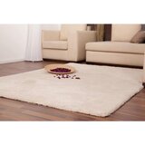  Preproga z visokim florom Super Soft Shaggy (barva slonovine, 170 x 120 cm, 100-odstotni poliester (flor)) | Shoptok.si