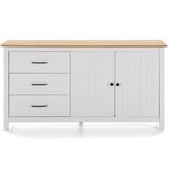 Marckeric Bela lesena komoda Miranda, širina 150 cm Cene