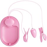 Pretty Love Surprise Box Electro Stimulation Vibrating Nipple Clamps Pink | Shoptok.si