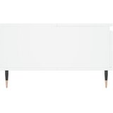  Stolić za kavu bijeli 90 x 60 x 35 cm od konstruiranog drva | shoptok.hr