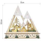 Emos LED božićna dekoracija LED/0,6W/2xAA božićni pejzaž | Eponuda.com