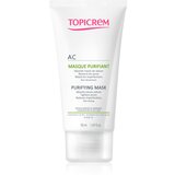 Topicrem AC Purifying Mask globoko čistilna maska za mastno in mešano kožo 50 ml Cene