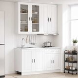  Kuhinjska jedinica PORTO 4 pcs Bijela Konstruirano drvo | shoptok.hr