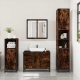  3-dijelni set kupaonskog namještaja boja hrasta drveni | shoptok.hr