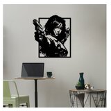 WALLXPERT dekorativni metalni zidni pribor 3D on the lookout black | ePonuda.com