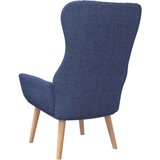  Stolica za opuštanje od tkanine plava | shoptok.hr