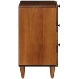  Noćni ormar s ladicama Smeđa 50 x 33 x 62 cm Čvrsto drvo manga | shoptok.hr