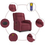  Električni masažni naslanjač s funkcijo vstajanja vin | Shoptok.si
