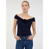 Orsay Black Women's Short Sleeve T-Shirt with Applique - Women | Shoptok.si