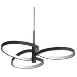  LED luster na sajli RIBBON LED/25W/230V 4000K crna | Eponuda.com