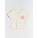 Sinsay Pamučni crop top | shoptok.hr