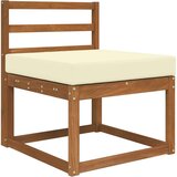 Zunanja blazina za kavč krema 60 x 60 x 8 cm Poliester, (5000202572) | Shoptok.si