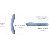 Svakom Ava Neo Interactive Thrusting Vibrator Blue | Shoptok.si