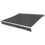 vidaXL Zložljiva tenda z motorjem 400 cm antracit Cene