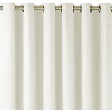  Curtain MILANA color creamy style classic golden gold metal eyelets chenille 220x175 HOMEDE | shoptok.hr
