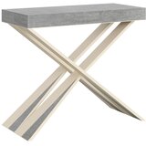 Ityhome 90 x 77 konzolna miza siva, (20847990) | Shoptok.si