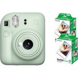 Fujifilm fotoaparat instax mini 12 + 2 filma mint green bundle Cene