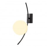 Opviq lights Črna kovinska stenska svetilka Argyr | Shoptok.si