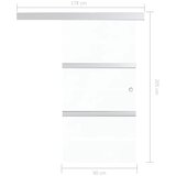  Klizna vrata od stakla ESG i aluminija 90 x 205 cm | shoptok.hr