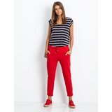 BASIC Feel Good Sweatpants-RV-DR-3589.08X-red | Shoptok.si