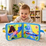  3D senzorna edukativna knjiga Dinosavri | Shoptok.si