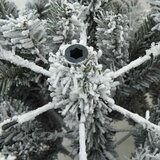 vidaXL Umestno božično drevo med 300 LED Zelena 180 cm PE in PVC | Shoptok.si