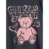 Sinsay Pamučna majica s printom medvjedića | shoptok.hr
