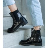 Gemre Black Decorated Ankle Boots Arlesa | shoptok.hr