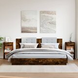  Noćni ormarići 2 kom boja hrasta 35x34x65 cm konstruirano drvo | shoptok.hr