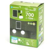 Aigostar LED solarno plafonsko svetlo 2xLED/35W/3,7V 6000 mAh IP65 + daljinski upravljač | Eponuda.com