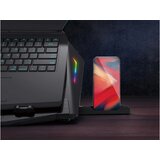Conceptronic Notebook Rashlada do 17" - THYIA02B (USB, 2x12.5cm, LCD zaslon, podesiva visina, protuklizna, crna) | shoptok.hr