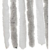  Zastor protiv muha svjetlosivi i bijeli 100 x 230 cm od šenila | Eponuda.com