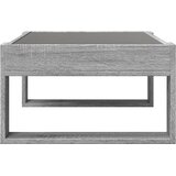  Stolić s beskonačnim LED svjetlima boja hrasta 70x53x30 cm | shoptok.hr