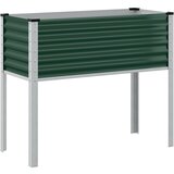 Maison Chic Vrtna greda - cvetlična korita - Cvetlični Lonec zelena 100x41x90 cm jeklo, (21790293) | Shoptok.si