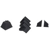 CUCINE Set pribora zakrivljene oblike (Črne barve, 6 -del.) Cene