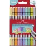 Set školskih flomastera Faber-Castell, dupli pastel, 10 komada