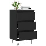  Komoda crna 40 x 35 x 70 cm od konstruiranog drva | Eponuda.com