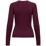 JDY Pulover 'KATE' bordo | Shoptok.si