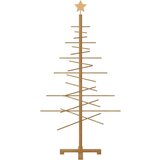 vidaXL Drveno božićno drvce s stalakom Smeđa 150 cm bambus | shoptok.hr