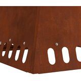  Kamin Smeđa 60 x 60 x 50 cm Čelik otporan na vremenske uvjete | shoptok.hr