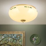 Orion dl 7-674 - plafonsko svetlo landhaus 3xE27/60W/230V, prečnika 35 cm, mesing/bež | Eponuda.com