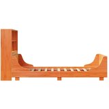  Krevet s regalom za knjige bez madraca 100x200 cm masivno drvo | shoptok.hr