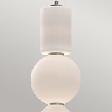  Alora Mood ALM-BIJOU-P3-PN - LED luster na lanku BIJOU LED/20W/230V 3000K hrom | Eponuda.com