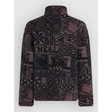 O'neill O'Riginals Half-Zip Fleece Sweater purple stamps | Shoptok.si
