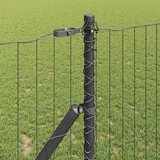 Euro Ograđivanje Ukop 10 x 1 m Čelik premazan PVC-om Siva Mreža | Eponuda.com