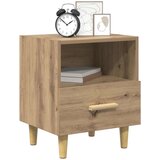 vidaXL Nočna omarica s predalom 2 pcs artisan hrast 40 x 35 x 47.5 cm | Shoptok.si