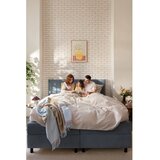 Bonami Selection Plavi boxspring krevet s prostorom za odlaganje 160x200 cm Elva Bold Line – | shoptok.hr