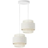  Luster na užetu BOHO 2xE27/60W/230V krem/juta | Eponuda.com