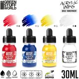Green Stuff World Transparent Acrylic Inks Set – 4 boje | Transparentni inkovi | Eponuda.com