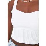 Trendyol Ecru Crop Knitwear Blouse | ePonuda.com